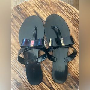 Michael kors bow tie sandals